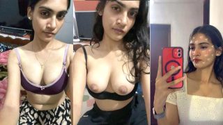 Cute Mallu Babe Pressing Boobs Fingering Video