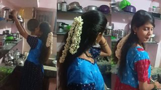 Dusky Homely Tamil Girl Sucking Dick And Doggy Fucking Video’s